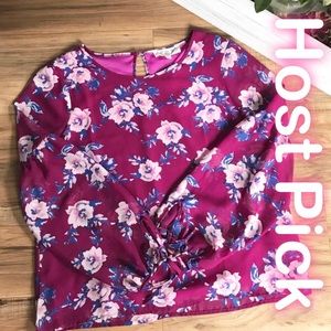 🎉HOST PICK🎉 Springy🌷Floral NWT Blouse